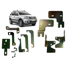Kit Suporte De Trava Elétrica Ecosport 5 Portas 2003 A 2012