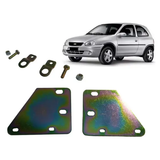 Kit Suporte De Trava Elétrica Gm Corsa Wind 2 Portas Antigo