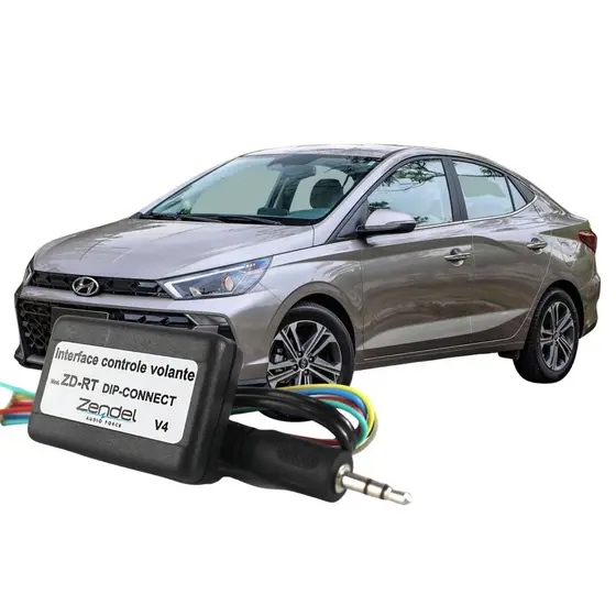 Interface Volante Hb20s 2012 A 2019 Pioneer Positron Hbuster Central Controle de Som no Volante do Veículo