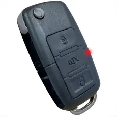 CONTROLE MODELO CHAVE CANIVETE PARA ALARME FOCUS AUTOMOTIVE 3 BOTÕES SEM LÂMINA