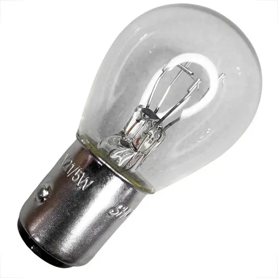 Kit 20 Lâmpada 2 Polos 1034 12V 21/5W Halogena BAY Carros