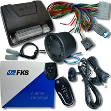 ALARME BLOQUEADOR CHAVE CANIVETE COMPLETO LINHA FORD UNIVERSAL KA FIESTA ECOSPORT RANGER AUTOMOTIVO