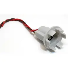 Soquete Com Garra 2 Polos Em Nylon Terminal Margarida Universal Lâmpada Seta Adaptação Veículos Elétrica Automotiva