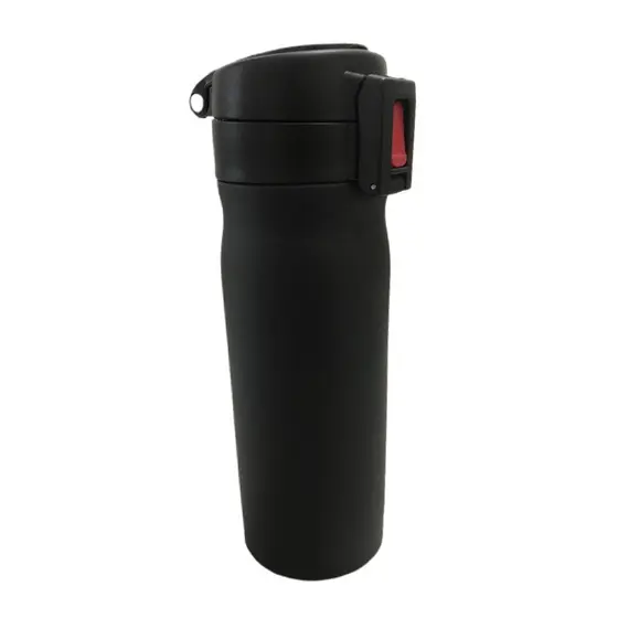 Squeeze / Garrafa com Tampa Retretrátil em Aço - Térmica 350ml Garrafa Cantil - Academia e Camping GAT-317