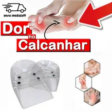 Calcanheira Em Gel Para Esporão De Calcâneo E Esporte - Par