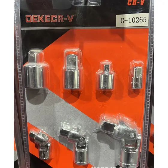 Kit Adaptador Com Junta Universal - 7pçs - Dekecr-v