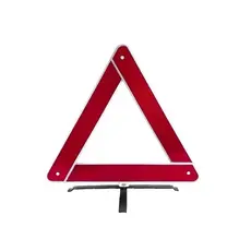 Triangulo Para Carro Sinalização De Segurança Base de Metal Sinalizador Automotivo