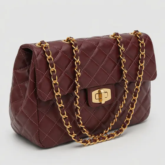 Bolsa Feminina Transversal Corrente Ombro Sling Bag Jumbo Matelassê Média Grande Lateral Tiracolo