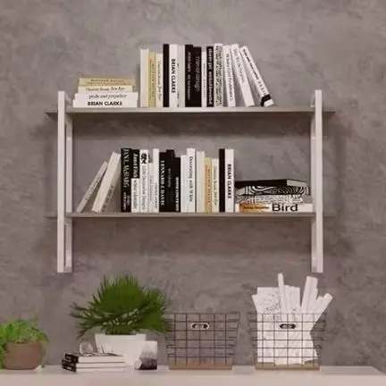 Suporte De Prateleira Nicho Industrial Branco 4 pçs