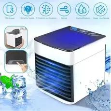 Climatizador Portátil Umidificador Purificador Velocidades Mini Ar Condicionado Ventilador