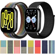 Pulseira Náilon Para Redmi Watch 5 Lite / Pulseira Para Redmi Watch 5 Active Pulseira Em Nylon 22mm