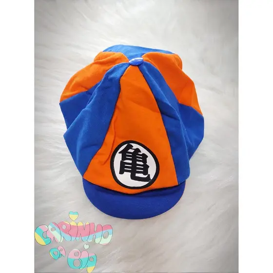 Boina temática Goku - Dragon Ball Z - Mesversário bebê menino