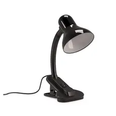 Luminária Abajur de Mesa Flexível Articulada com Garra Bivolt
