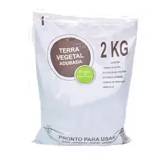 Terra Vegetal Adubada 2KG
