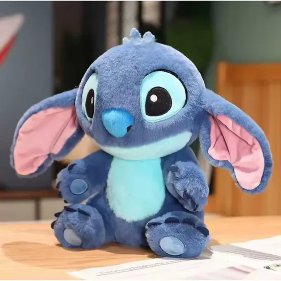 Pelúcia Stitch 30cm Disney + Chaveiro