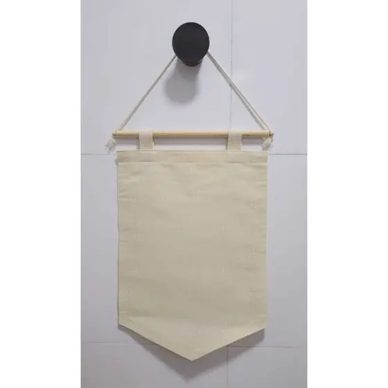 Flâmula de Algodão Cru Para Bordado e Pintura Tamanho Grande 35x25cm Lisa