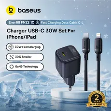 Baseus GaN5 20W / 30W / 45W Mini Carregador Rápido Portátil Para iPhone 15 16 17Pro Max