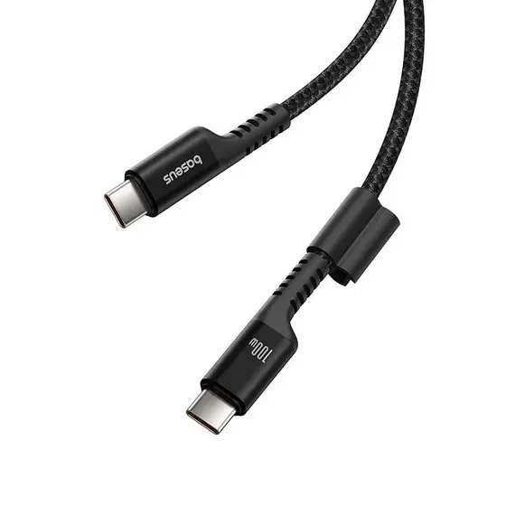 Cabo De Carregamento Rápido Baseus Fish-Eye 100W USB-C Para
