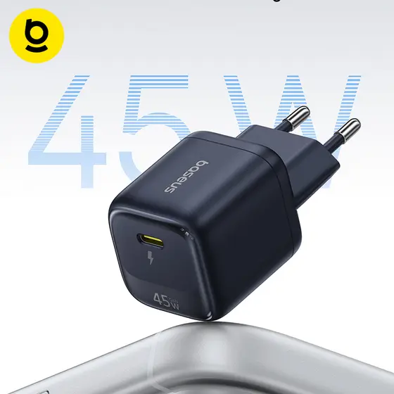 Baseus EnerFill FN22 Fast Charger 1C PD 20W/30W/45W Safety Protections Mini Gan Tech Adapter for IPhone 17
