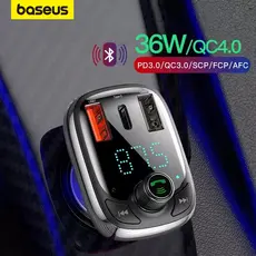 Baseus Transmissor FM de carro Bluetooth