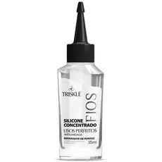 Triskle Fios Porcelana Óleo Silicone Reparador Pontas Concentrado Lisos Perfeitos Antifrizz 35ml