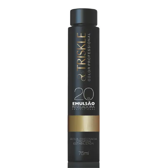 Triskle Água Oxigenada Emulsão Reveladora Capilar 20 Volumes 75ml