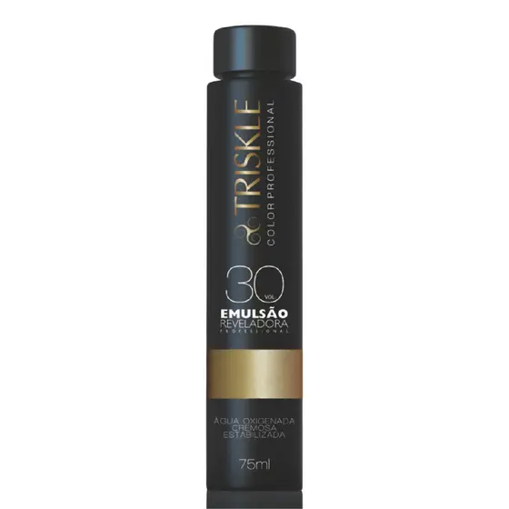 Triskle Água Oxigenada Emulsão Reveladora Capilar 30 Volumes 75ml