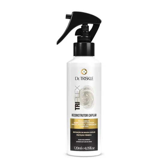 Dr. Triskle Spray Tratamento Reconstrutor Líquido Triplex Fortalecimento Proteção Térmica 120ml