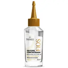 Triskle Fios Porcelana Óleo Silicone Reparador Pontas Concentrado Ressurreição Capilar 35ml