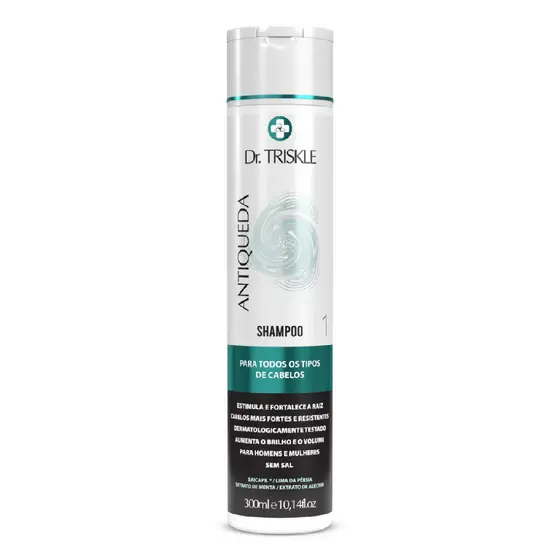 Dr. Triskle Shampoo Antiqueda Fortalecedor Resistência Brilho Volume 300ml