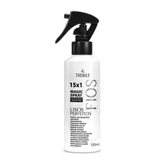 Triskle Spray Magic Finalizador Proteção Térmica Antifrizz Fios Porcelana Lisos Perfeitos 120ml