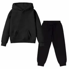 Conjunto Infantil Feminino Moletons Infantil Conjuntos infantil Liso básico Moleton Liso Criança
