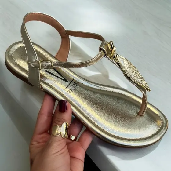 Sandália Feminina Rasteira Vizzano Original Rasteirinha Confortável e Leve