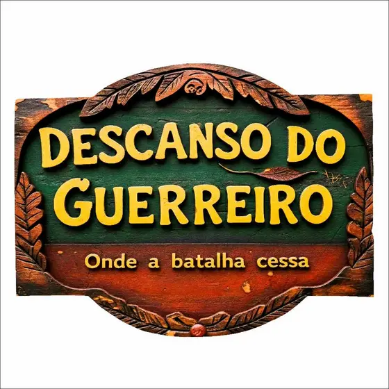 Placa Decorativa 32cm Área Churrasqueira Bar Gourmet - MDF 3mm Rústico - Vários Modelos