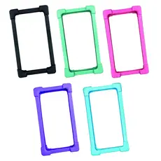 Kit 100 Capinhas de Celular Elastica Universal Anti-Impacto Bumper