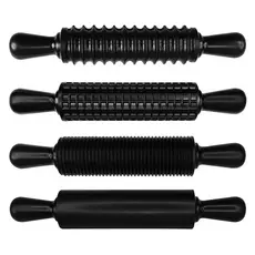 Kit Com 4 Rolos Liso e Marcadores