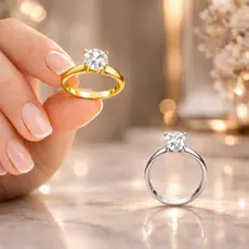 Anel Aliança Solitário Noivado Namoro Fininho 3mm Com Pedra de Zircônia Banhado a Ouro ou Prata