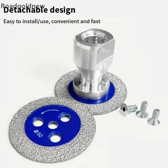RGN M14 Lâmina De Serra Diamante Com Flange Removível Disco Corte Turbo Para Granito Mármore Cerâmica Concreto Moagem Es