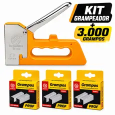 Grampeador Tapeceiro +3000 grampos ALTA PRESSÃO PROFISSIONAL Aceita 4mm 6mm 8mm