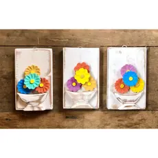 Kit 3 Mini Quadrinhos em Madeira Quadro Decorativo Quadro para Sala Quadros Decorativos