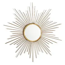 Espelho Sol 55cm Dourado