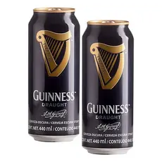 Kit 2 Cerveja Guinness Draught 440ml