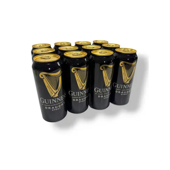 Kit 12 Cerveja Guinness Draught Stout Lata 440ml Latão Grand