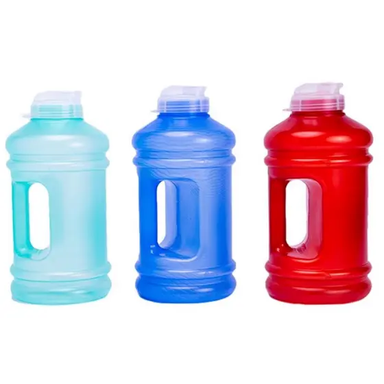 Kit 3 Mini Galão De Água 1,5 Litros Com Alça Squeeze Garrafa Academia Livre de BPA