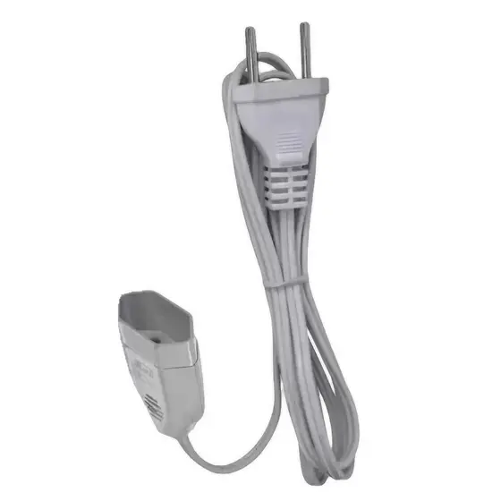 Extensão Elétrica Cordão Prolongador Conector 10a 2 Pinos