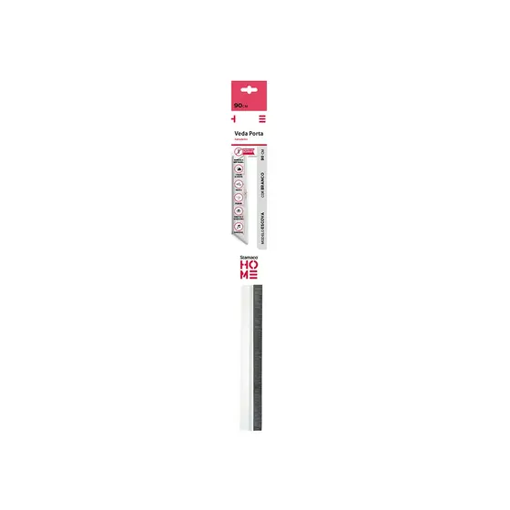 Veda Porta C/ Adesivo 90cm Escova Stamaco