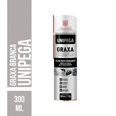 Graxa Branca de Litio Spray Alta Performance 300ml – Proteção e Lubrificação