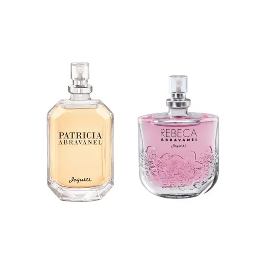 Kit Colônia Patrícia Abravanel + Rebeca Abravanel 25ml - Jequiti