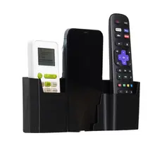 Suporte De Parede Porta Celular Universal e 2 Controles Ar Tv Ventilador Organizador Casa Sala Quarto Concept 3d Print