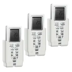 Kit 3 Suporte De Parede Porta Controle Remoto Universal Ar Tv Ventilador Casa Quarto Sala Organizar Concept 3D Print C3D